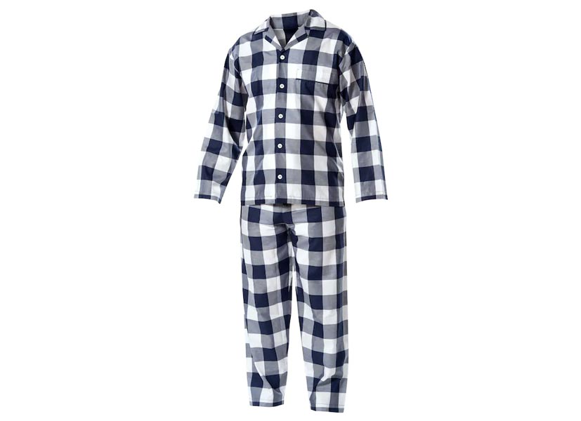 Blue-Check Pajamas